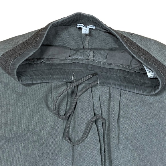 James Perse Single Pleat Relaxed Pullon Pants Womens 2/M Minimalist Quiet Luxury - Picture 3 of 7
